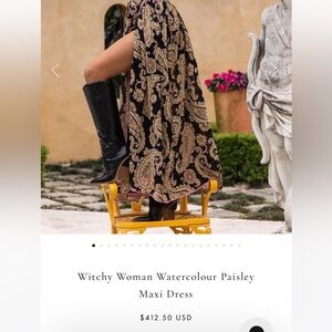 Chasing unicorn paisley gown! Stunning! Brand new!
Pre order on store for 475